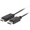 Lanberg | DisplayPort į HDMI kabelis | CA-DPHD-11CC-0050-BK | DisplayPort kištukas | HDMI kištukas | DP į HDMI | 5 m