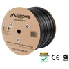 Tinklo Kabelis - Lanberg LCU6-21CU 305 m Cat6 U/UTP Juodas