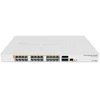 Šakotuvas Mikrotik CRS328-24P-4S+RM tinklo komutatorius Valdomas L2/L3 Gigabit Ethernet (10/100/1000) Maitinimas per Eternetą (PoE) 1U Balta
