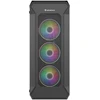 Ausinės NATEC Genesis Irid 505 ARGB NPC-1518 Korpusas (ATX, Micro ATX, Mini ITX; Juodas)