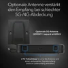 Ausinės NETGEAR M3 dviejų dažnių belaidis maršrutizatorius (2,4 GHz / 5 GHz), juodas