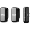 Ausinės RODE Belaidės Micro – 2 kanalų skaitmeninė belaidė sistema (USB-C, juoda)