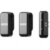 Ausinės RODE Belaidės Micro – 2 kanalų skaitmeninė belaidė sistema (USB-C, juoda)