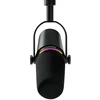 Ausinės Shure MV7+-K-BNDL – mikrofonas įgarsinimui ir vokalui su XLR/USB-C jungtimi, juodas + GATOR stovelis ant stalo