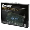 Nešiojamo Kompiuterio Aušintuvas - Vakoss LF-1854LK 43.2 cm (17") Juodas
