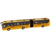 Nuotoliniu būdu valdomas mokyklinis autobusas Lean Toys, geltonas, 37x5x4 cm