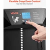 VEVOR automatinės vištų tvarto durys su LCD ekranu