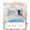 VEVOR 2 litrų automatinis ledų gamintojas su kompresoriumi