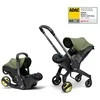 Automobilinė kėdutė - vežimėlis Doona i, 0-13 kg, Desert Žalias