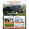 VEVOR Didelė SUV automobilių palapinė 5–9 asmenims, 2440 x 800 mm, PU3000 mm