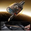 Joyroom JR-CCL07 3-in-1 Car Charger su Built-in Retractable kabelis – pilkos spalvos
