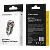 Wozinsky 65W automobilinis įkroviklis USB-C PD 65W / USB-A 45W QC 3.0 – juodos spalvos