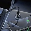 Wozinsky 65W automobilinis įkroviklis USB-C PD 65W / USB-A 45W QC 3.0 – juodos spalvos