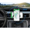 Automobilinis telefono laikiklis su belaidžiu įkrovimu (IQ / Qi)