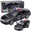 Lean Toys SWAT automobilis juodas