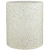 Av1730-28Gb Staliukas apvalus Avola Pilkas Basket Weave