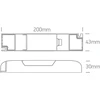 Avarinis paketas 5-50W LED šviestuvams/juostoms, 3h palaikymas, 89005B/EME
