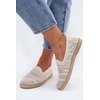 Ažūrinės tekstilinės espadrilės Step in style