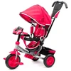 BABY MIX 45766 Triratukas su LED žibintais Lux Trike rausvas