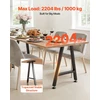 VEVOR Stalo kojos 740 x 550 mm trapezinės plieninės