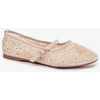 Balerinos su blizgiomis gėlių detalėmis Step in style