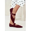 Balerinos su sagtimi ir smailėjančia nosimi Step in style