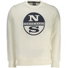 Balta bluza vyriška North Sails su dużym logo