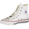 Balta skórzane trampki moterims Converse Chuck Taylor All Star High