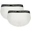 Balta slipy vyrams Trussardi TRU2USP02 – 2-pak