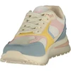 Balta sneakersy moterims Ellesse Irma 001 – mėlyna, rožinė i geltona detale