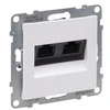 Baltas 2xRJ45 UTP 6 lizdas SUNO Legrand 721153