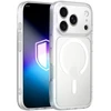Baltas 3mk Misty MagCase dėklas iPhone 17 Pro Max telefonui