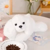 Lean Toys Pliušinis Maltos šuo su svoriniu užpildu 30cm
