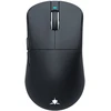 White shark Baltas Shark BORS-B WGM-5021 belaidė žaidimų pelė, juoda