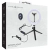 White shark Baltas Shark RL-08 MOONLIGHT-2 LED žiedinis šviestuvas, 21 cm