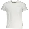 Baltas T-shirt męski K-WAY K00AI30SIGUR