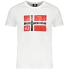 Baltas T-SHIRT MĘSKI Z KRÓTKIM RĘKAWEM NORWEGIA 1963