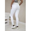 Balti džinsai Classic jeans baltas