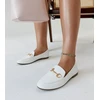 Balti mokasinai su sagtimi Erminia