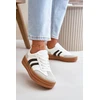 Balti sportiniai bateliai su platforma Step in style