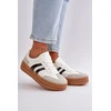 Balti sportiniai bateliai su platforma Step in style