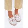 Balto spalvos espadrilės Step in style