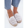 Baltos espadrilės Candessa