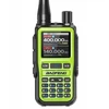 Baofeng UV-5R EU MINI USB-C Bluetooth VHF UHF Aviation Band Žalias Walkie-Talkie