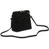 Barberinis Zamszowa skórzana mała damska listonoszka su organizerem na ramię