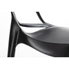 Baro kėdė HILO PREMIUM 65CM, juoda, plastikinė