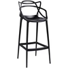 Baro kėdė HILO PREMIUM 65CM, juoda, plastikinė