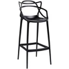 Baro kėdė HILO PREMIUM 75CM, juoda, plastikinė