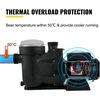 VEVOR 1 AG baseino siurblys, 19200 L/h 750W
