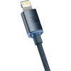 Ausinės Baseus CAJY000301 Lightning - USB-C PD QC laidas 20W 480Mb/s 2m - juodas